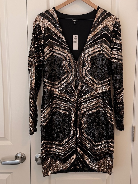 Express Dresses & Skirts - Bodycon Sequin Dress